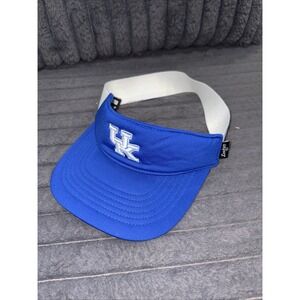 University Of Kentucky Wildcats Golf Visor Blue Elastic Band Zephyr NWOT